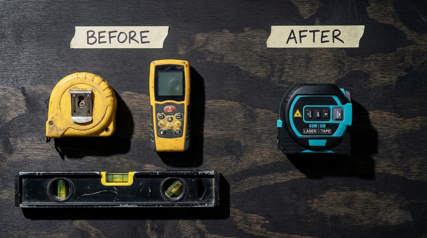 Three old tools versus one SuperBox